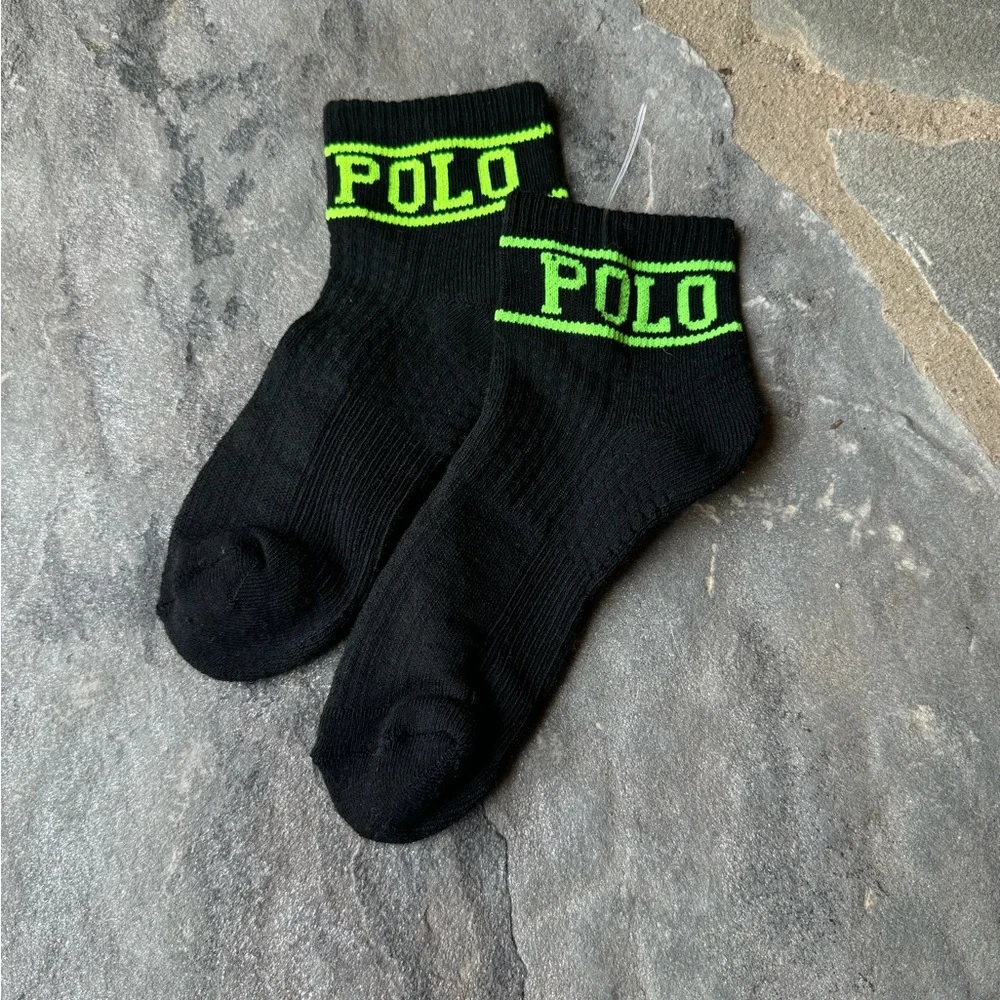 New🌟Polo Ralph Lauren Women's- Black Socks